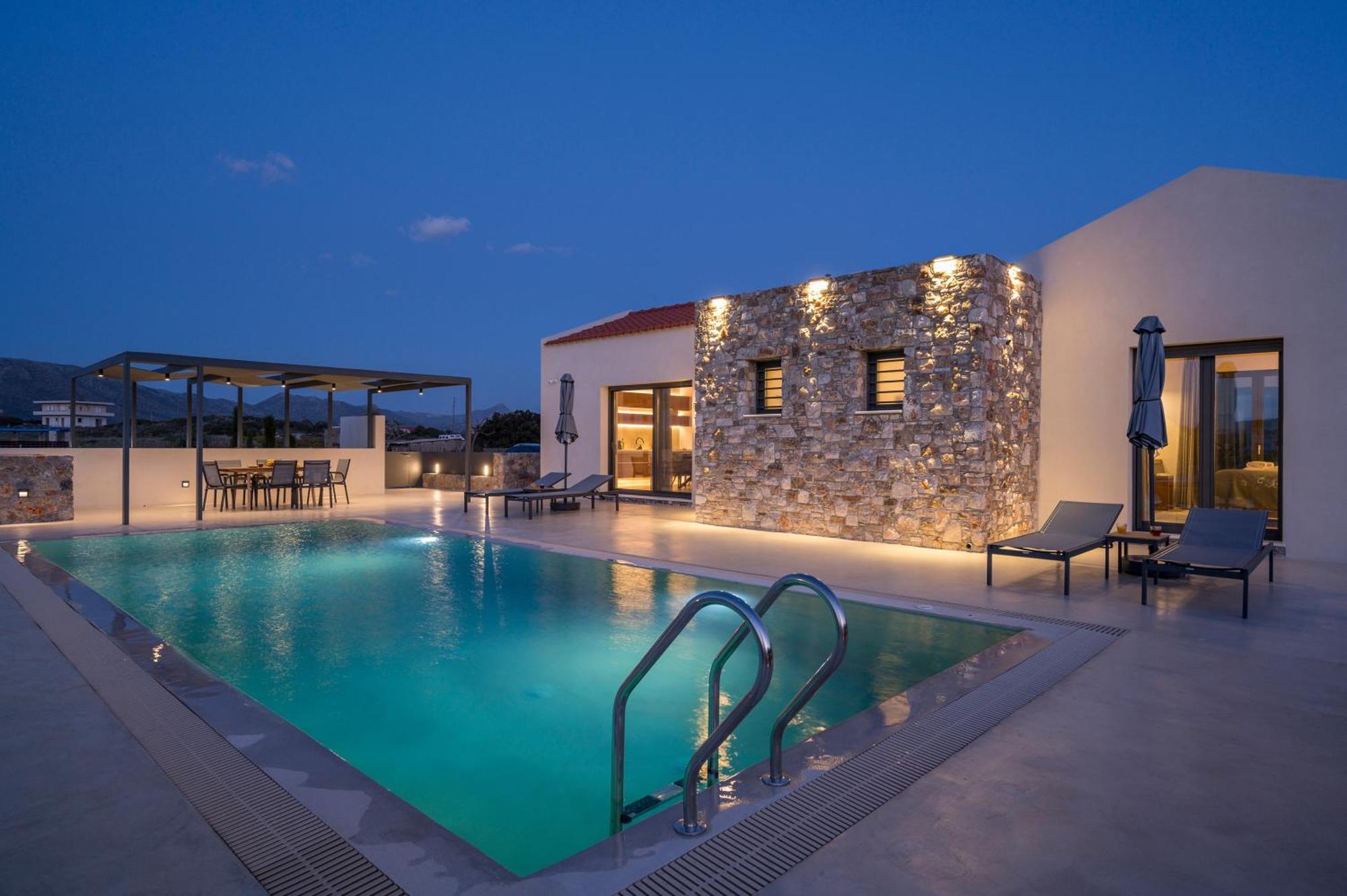 Villa Afeidia Tersanas Exteriör bild